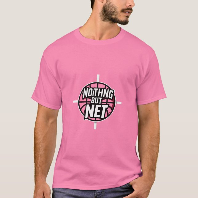 Camiseta De Baloncesto En La Red (Anverso)