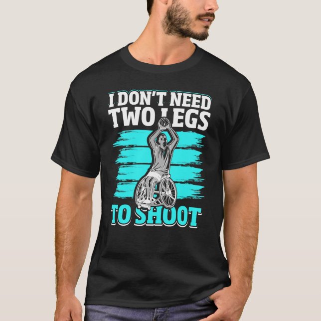 camiseta de baloncesto en silla de ruedas (Anverso)