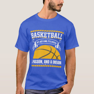 Camiseta de Baloncesto Estilo de Vida Pasión Sueño