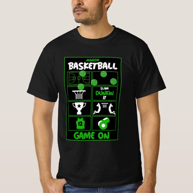 Camiseta De Baloncesto Junior (Anverso)