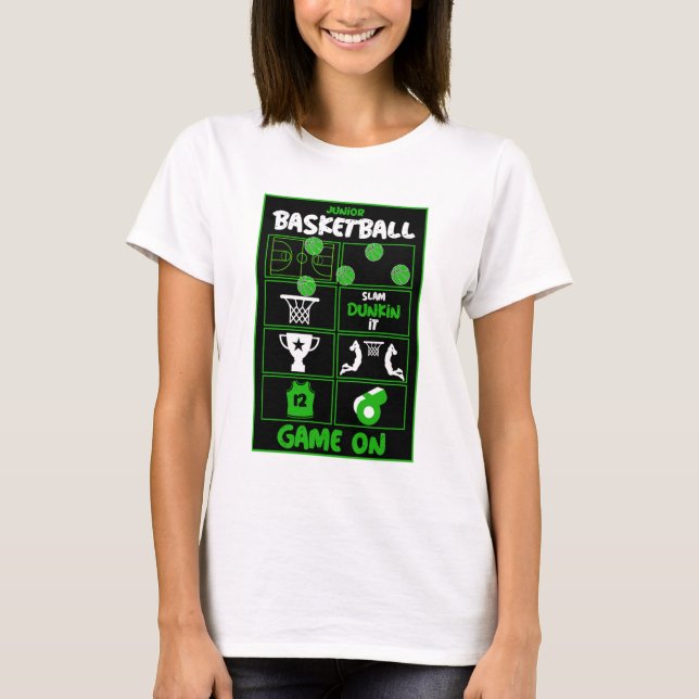 Camiseta De Baloncesto Junior (Anverso)