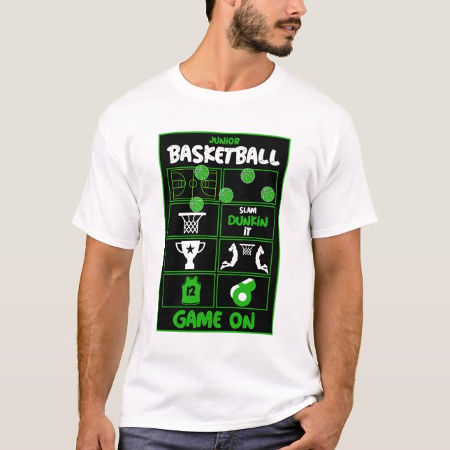 Camiseta De Baloncesto Junior (Anverso)