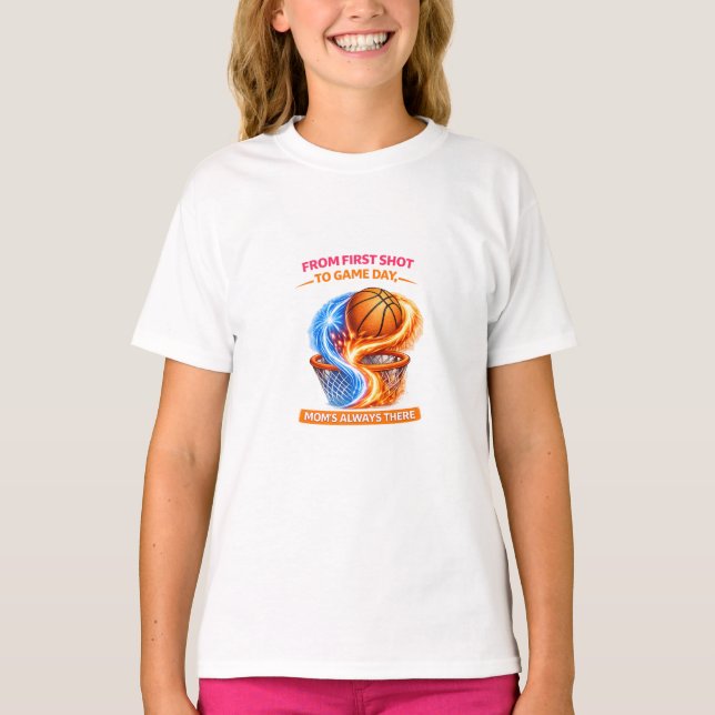 Camiseta de Baloncesto 'Mamá Siempre Está' (Anverso)
