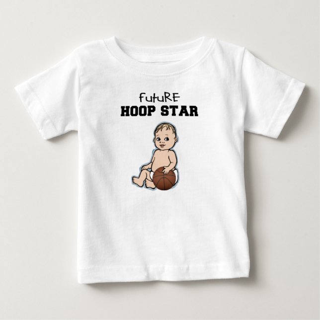 Camiseta de baloncesto para bebé Estrella de Oport (Anverso)