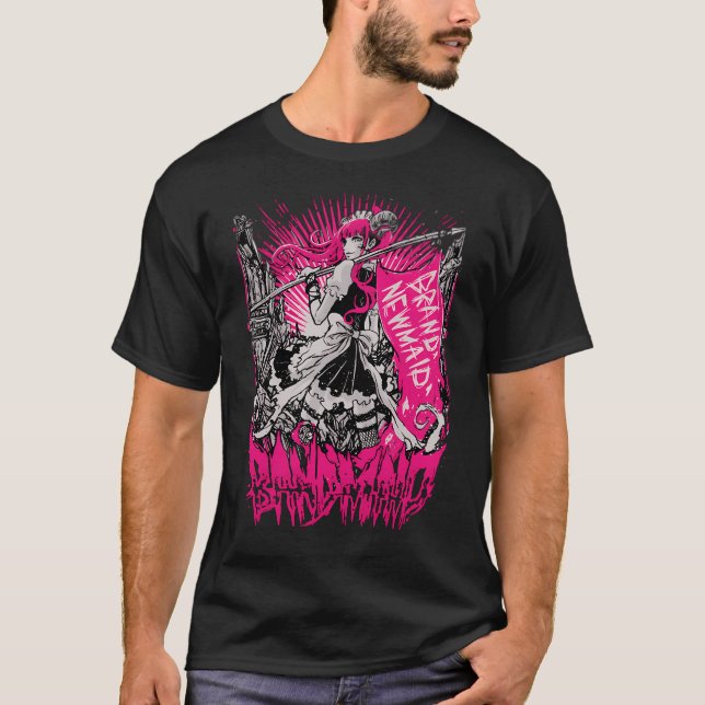 Camiseta de Band Maidmi criada (Anverso)