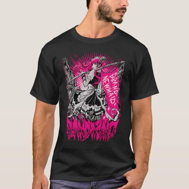 Camiseta de Band Maidmi criada (Anverso)