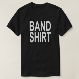 CAMISETA DE BANDA