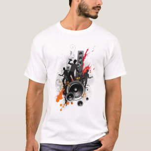 Camiseta de banda de rock
