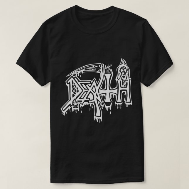 Camiseta de banda Metalizado de muerte (Diseño del anverso)