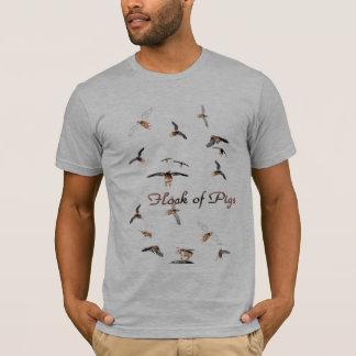 Camiseta de bandada de cerdos