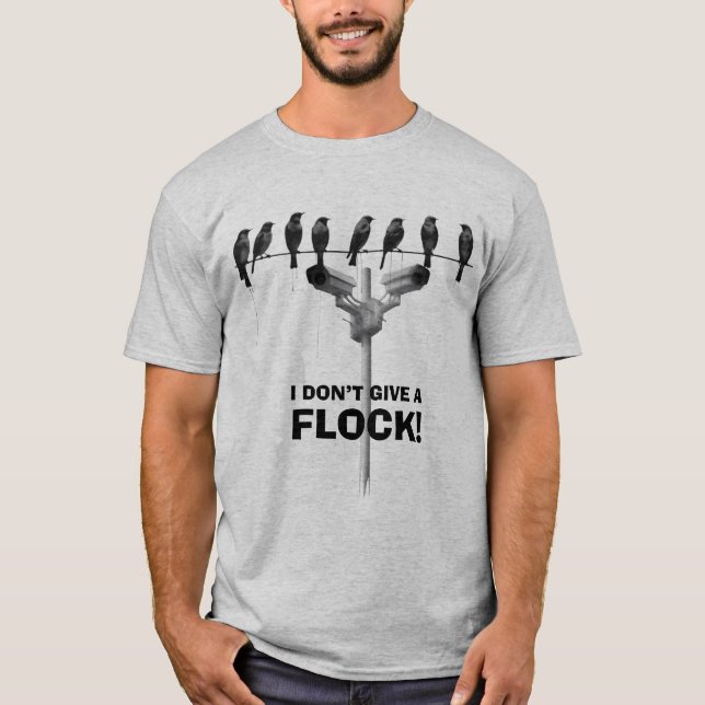 Camiseta de bandada de pájaros - Cámara de bandada (Anverso)