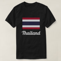 Camiseta de bandera básica de Tailandia