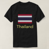 Camiseta de bandera básica de Tailandia