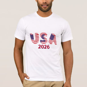 Camiseta de bandera de EE. UU. para hombres