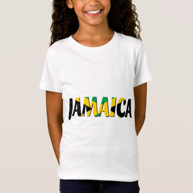 Camiseta de bandera de Jamaica (Anverso)