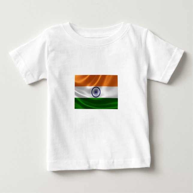 CAMISETA DE BANDERA DE LA INDIA (Anverso)