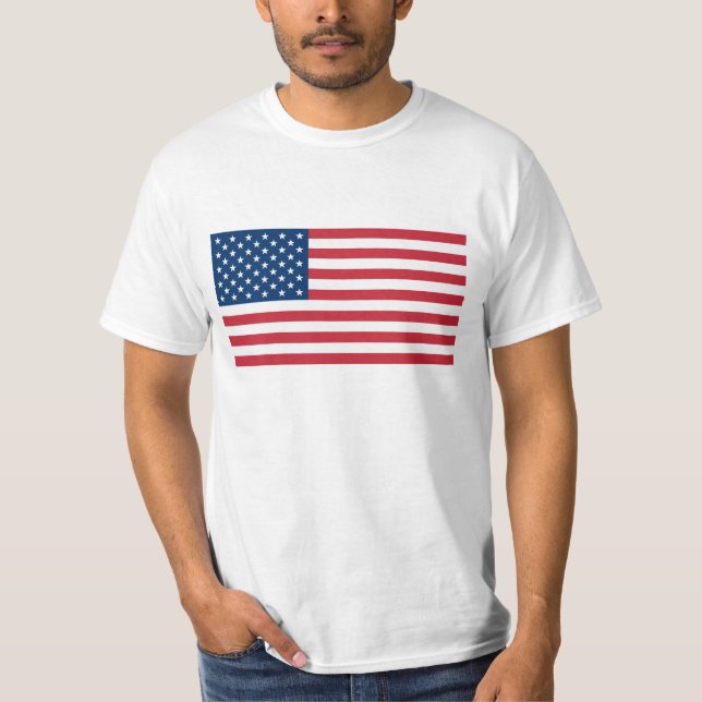 Camiseta de bandera de los Estados Unidos (Anverso)