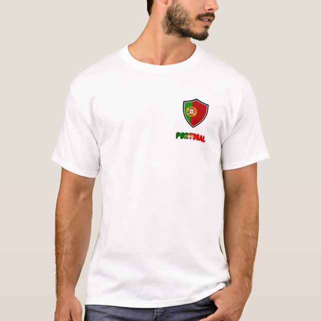 Camiseta de bandera de Portugal (Anverso)