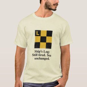 Camiseta de bandera de señal náutica L   Regalo di