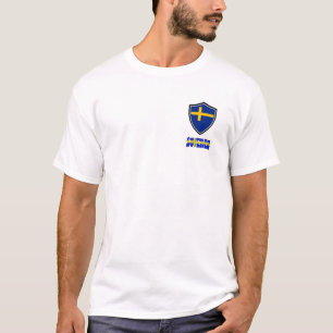 Camiseta de bandera de Suecia