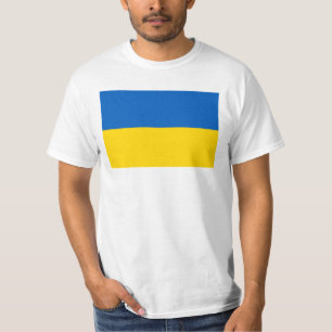 Camiseta de bandera nacional de Ucrania