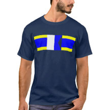 Camiseta de Banderas de Señalización Marítima DAD