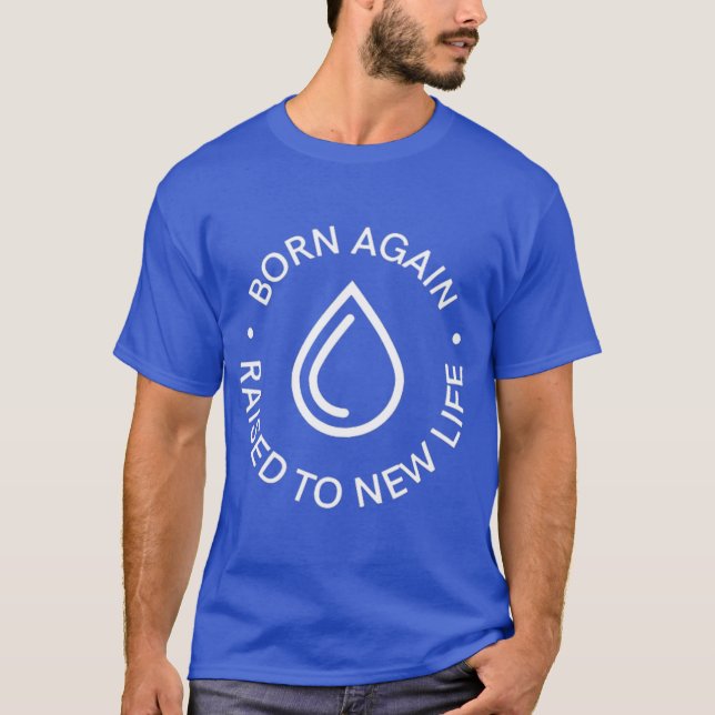 Camiseta De Baptismo De Nuevo Nacida (Anverso)