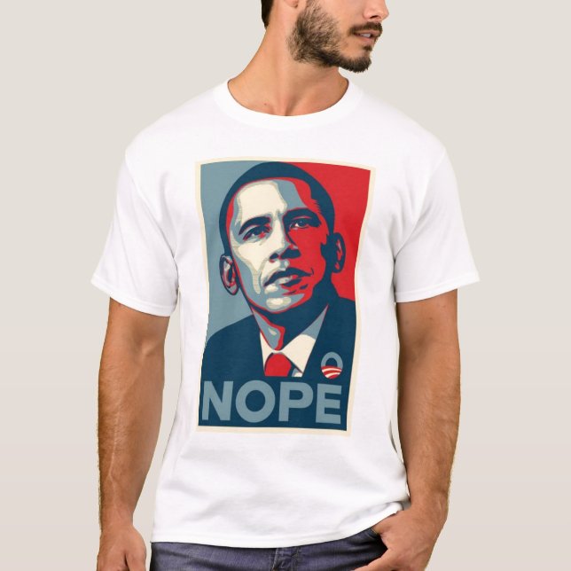 Camiseta de Barak NOPE (Anverso)
