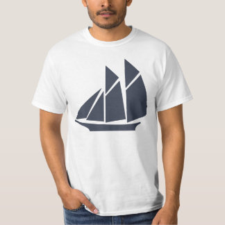 Camiseta de barco a vela
