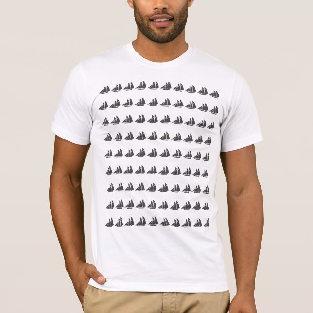 Camiseta de barco a vela (Anverso)