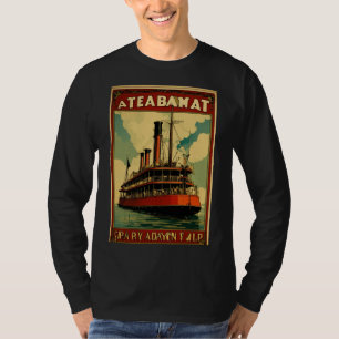 CAMISETA DE BARCO DE VAPOR