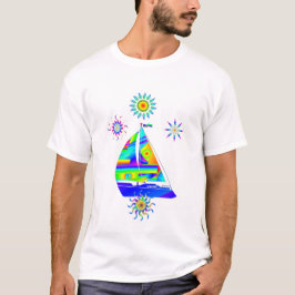 Camiseta de barco de vela