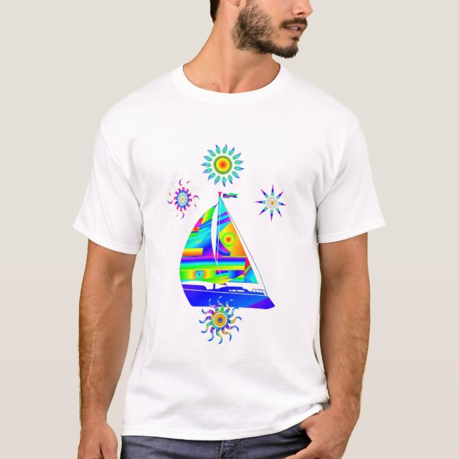 Camiseta de barco de vela (Anverso)