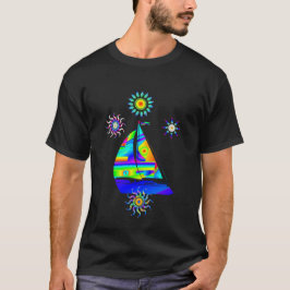 Camiseta de barco de vela