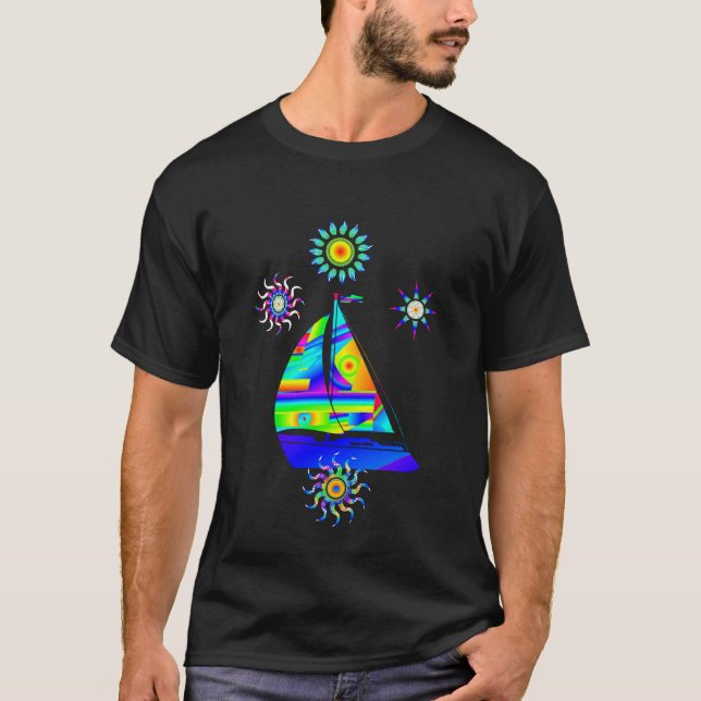 Camiseta de barco de vela (Anverso)