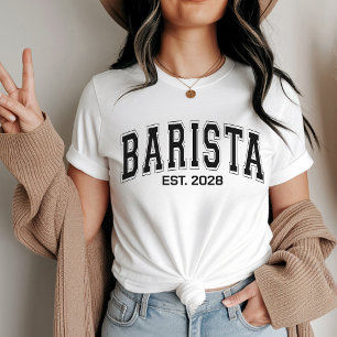 Camiseta de Barista, Sudadera de Preparador de Caf