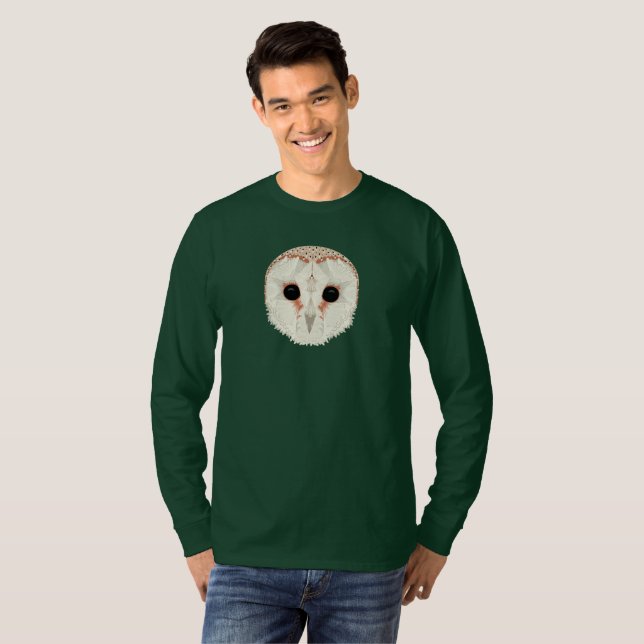 Camiseta de Barn Owl Unisex (Anverso completo)