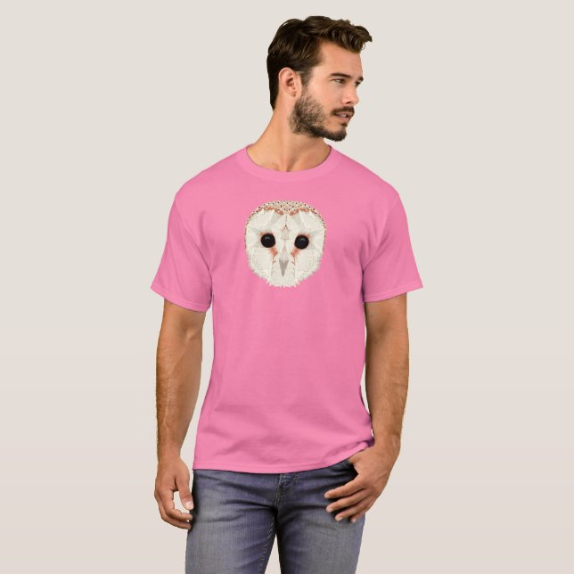 Camiseta de Barn Owl Unisex (Anverso completo)