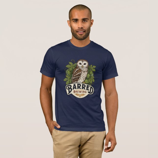Camiseta de Barred Brewing (Anverso completo)