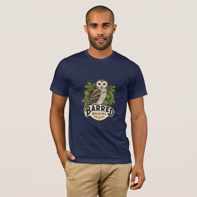 Camiseta de Barred Brewing (Anverso completo)