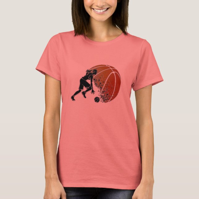 Camiseta de básquetbol chicas (Anverso)