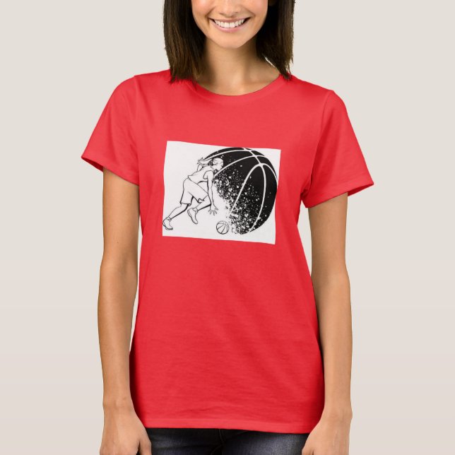 Camiseta de básquetbol chicas (Anverso)