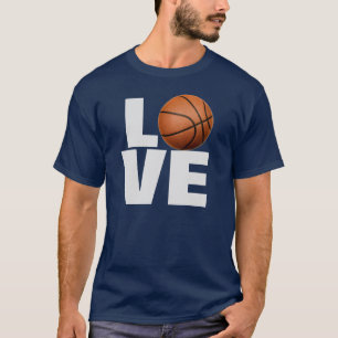 Camiseta de básquetbol de amor - Tees deportivos a
