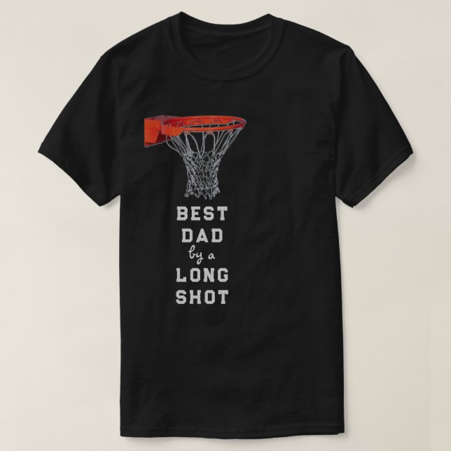 Camiseta de básquetbol del Día del Padre divertida (Diseño del anverso)