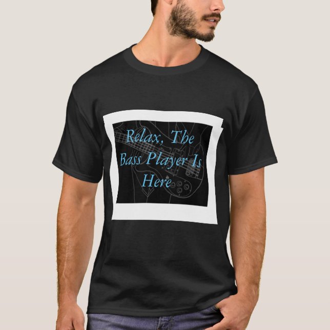 Camiseta de Bass Player. (Anverso)