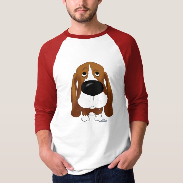 Camiseta de Basset Hound (Anverso)