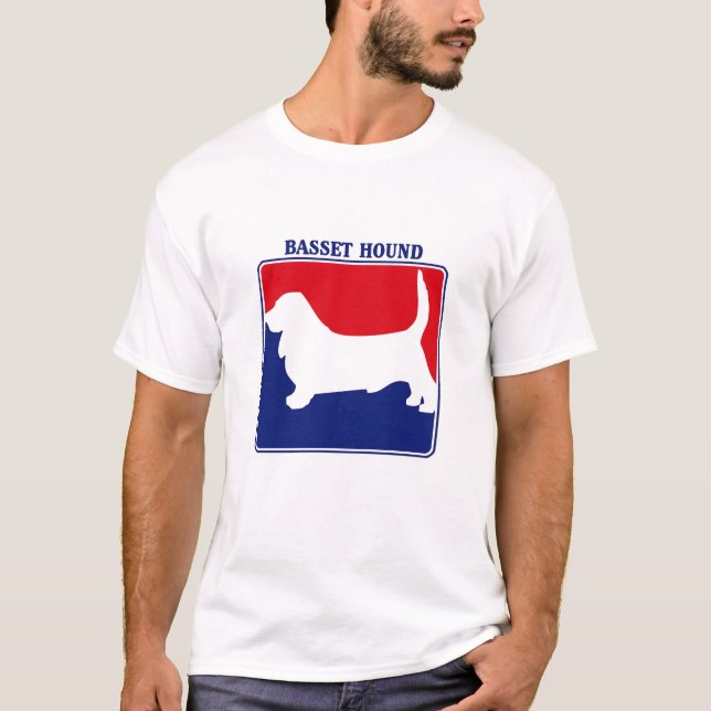 Camiseta de Basset Hound de la primera división (Anverso)