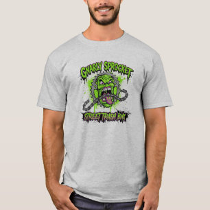 Camiseta de basura callejera de piñón Gnomo