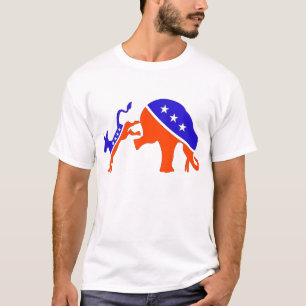 Camiseta de batalla política