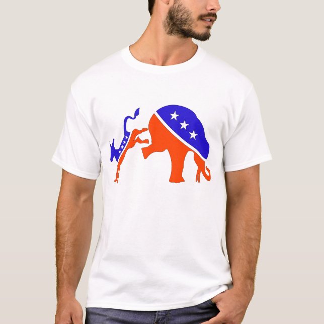 Camiseta de batalla política (Anverso)
